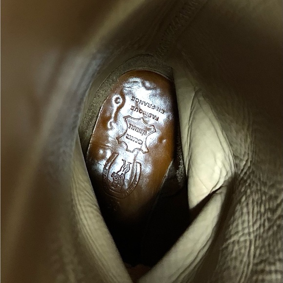 La Botte Gardiane Olive Suede Leather Riding Boot - Picture 13 of 14